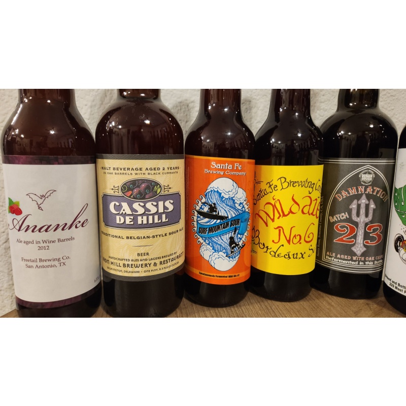 Vintage American Sour & Wild Ales (12 Pack) - 750ml