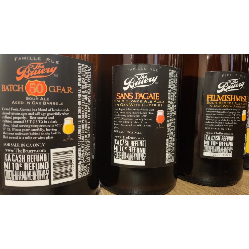 Vintage The Bruery Ales (12 Pack) - 750ml