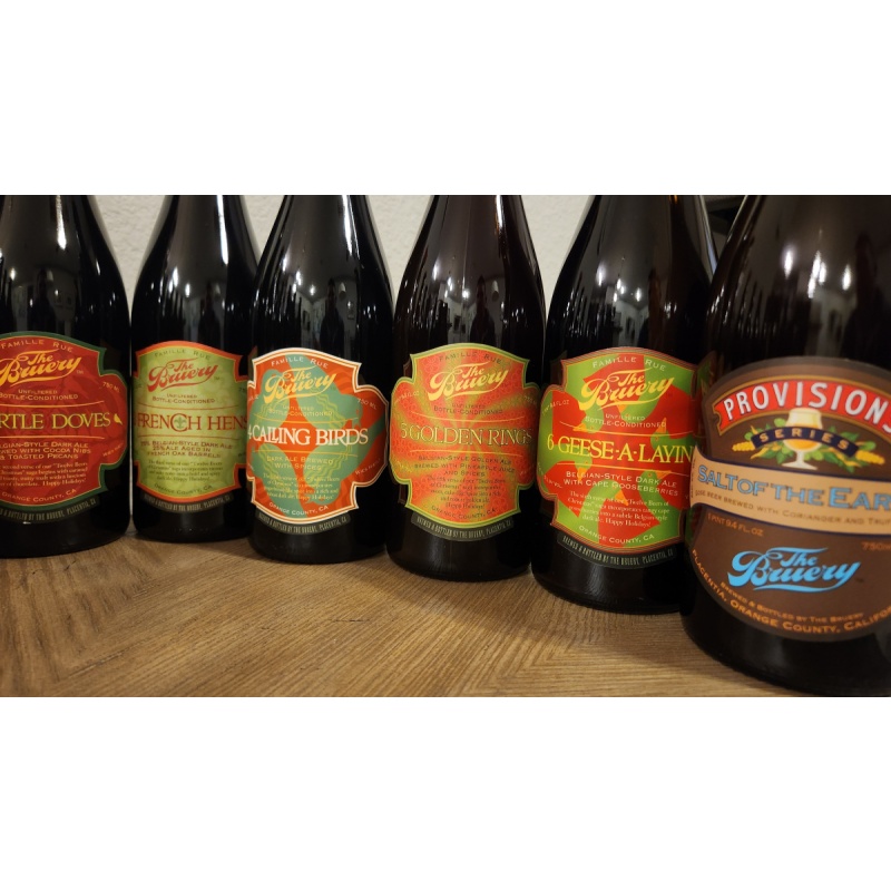 Vintage The Bruery Ales (12 Pack) - 750ml