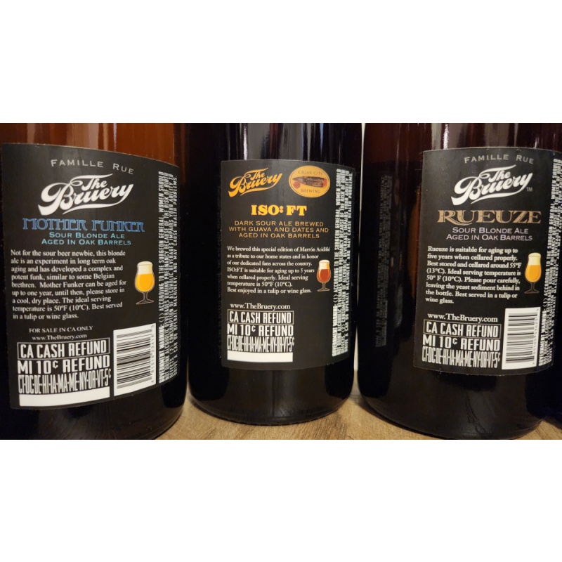 Vintage The Bruery Ales (12 Pack) - 750ml