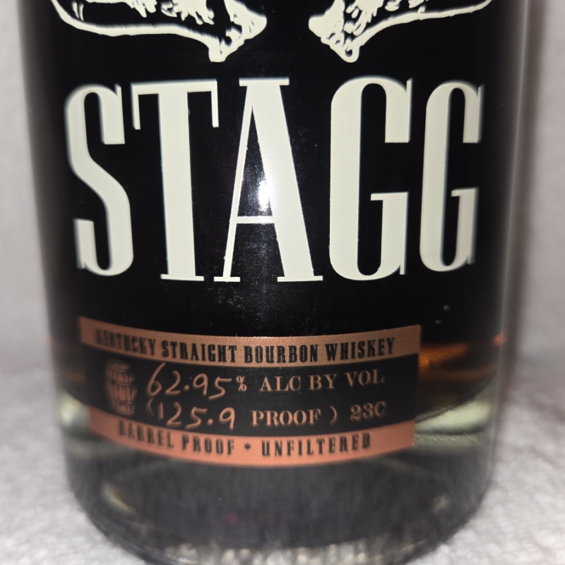 Stagg kentucky straight bourbon whisky 23C
