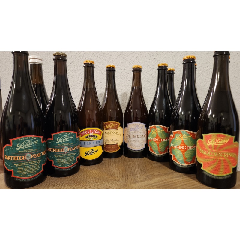 Vintage The Bruery Xmas & Sours Bundle (12 Pack) - 750ml