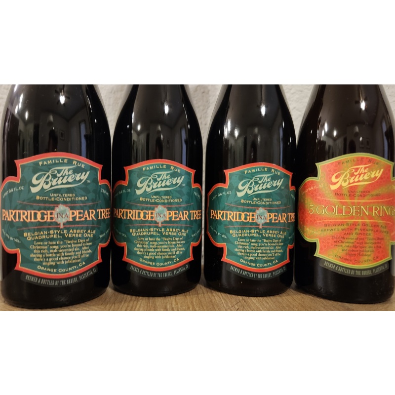 Vintage The Bruery Xmas & Sours Bundle (12 Pack) - 750ml