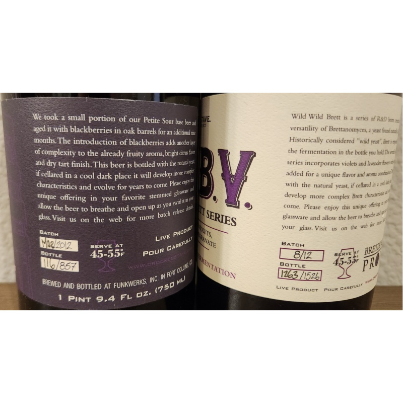 Vintage American Sour & Wild Ales (12 Pack) - 750ml