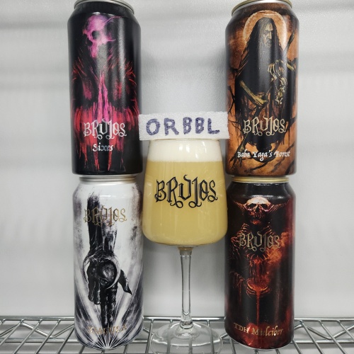Brujos IPA 4-Pack: TDH Mulcifer, Baba Yaga's Forest, Sixes, Coagula