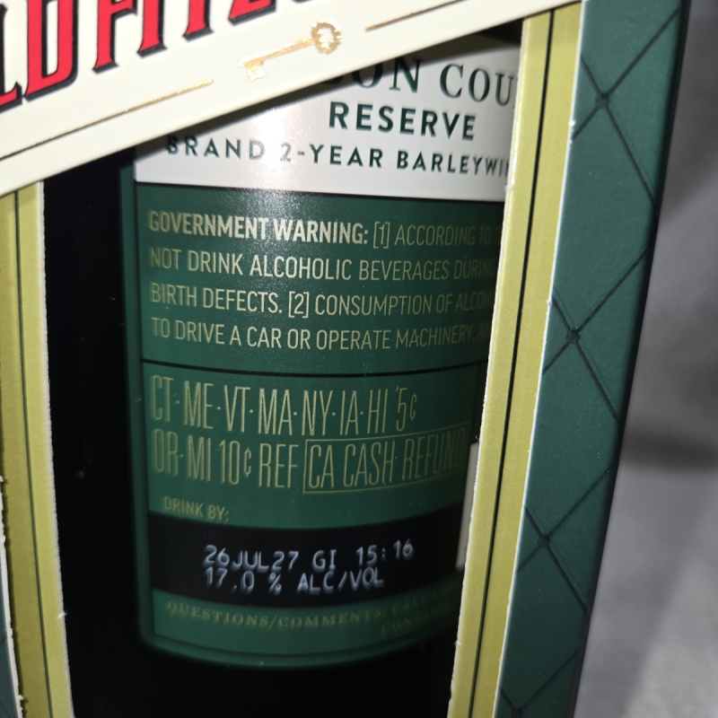 Goose island bourbon county old fitzgerald 2022