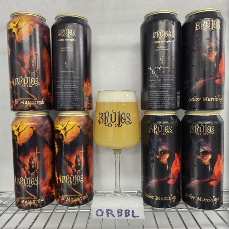 Brujos Mixed 8-Pack:  4x Sr Murcielago, 4x The Masquerade 3/29 release