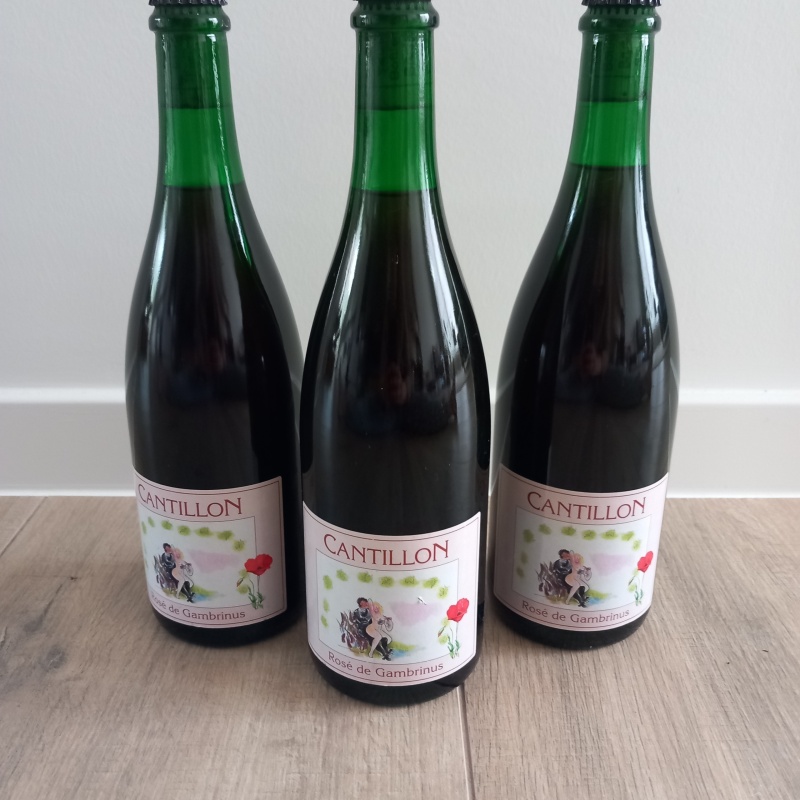 3x CANTILLON Rosé De Gambrinus 2019