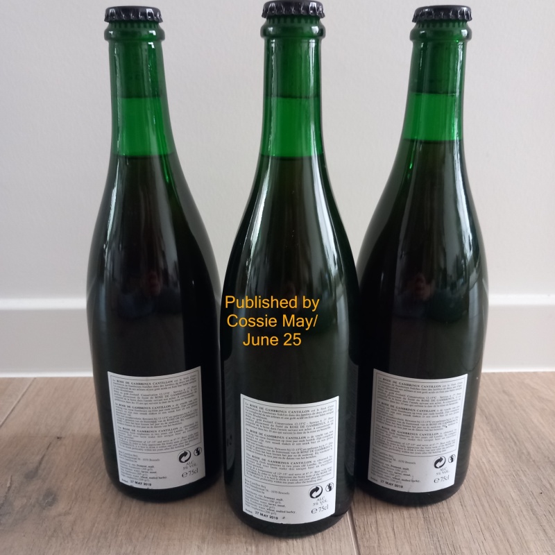 3x CANTILLON Rosé De Gambrinus 2019