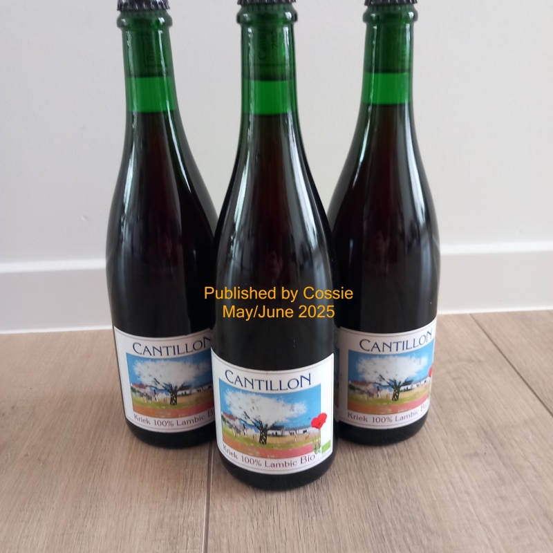 3x CANTILLON Kriek 2020