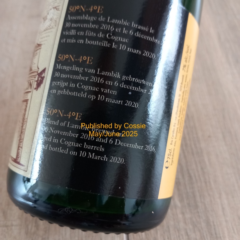 1x CANTILLON 50N4E 2020