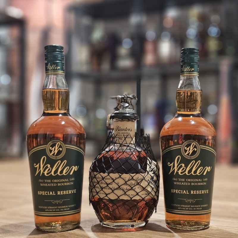 BLANTON'S "N" 5/17/25 + (2) WELLER SPECIAL RESERVE