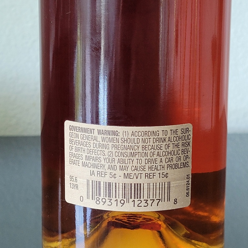 Pappy Van Winkle Family Reserve Rye 13 Years Old Kentucky Straight Rye Whiskey
