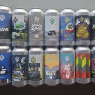 Monkish 18 cans - Kid Casino, Space Cookie, LA Love, Chest Full, Moonk, Pride.Hope.Love