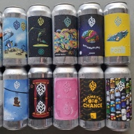 Monkish 12 cans - DH Island, Going Timeless, Water Balloon Fight Club, West Coast Waves, Pools on Pools, Brainwaves Swells