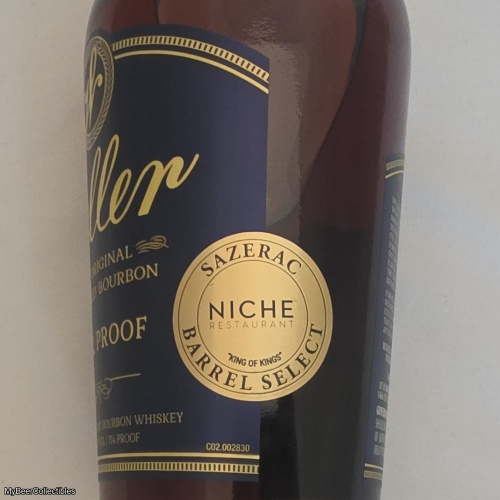 Weller Full Proof - Niche Restaurant - Single Barrel Select