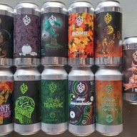 Monkish 11 cans - New School players, Bomb Autumnically, Metal Bones, Faces of Phases