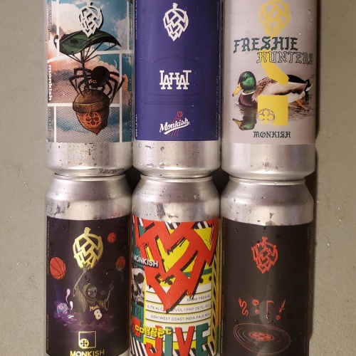 Monkish 6 cans