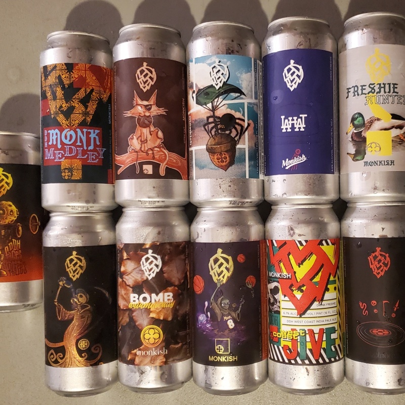 Monkish 11 cans