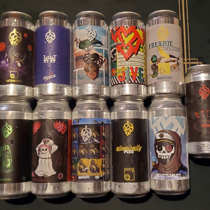 Monkish 11 cans