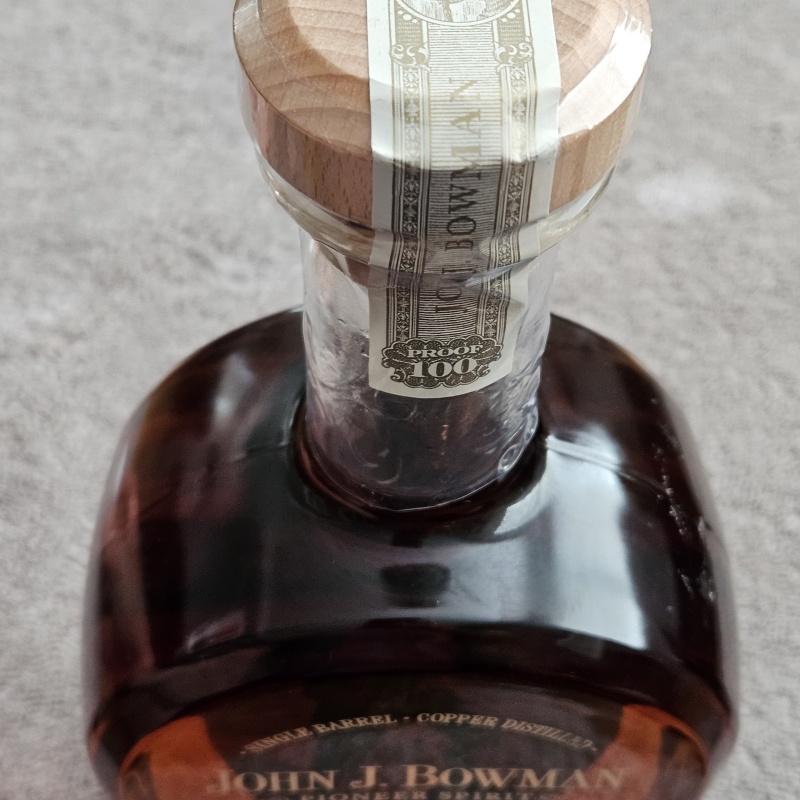 John J Bowman Single Barrel SiB + Small Batch, original label/recipe
