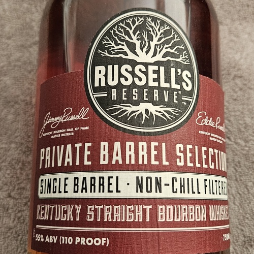 Russell Reserve Single Barrel store pick + 10 year