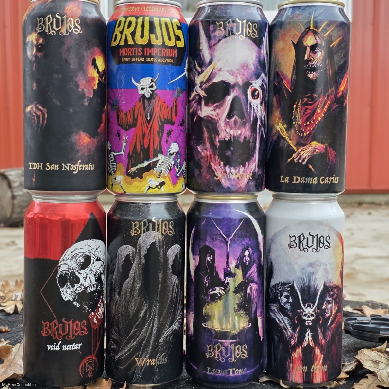 Brujos 8-Pack: Void Nectar, Wraiths, La Dama Caries, LunaTone, Mortis Imperium, Six Wax, I Am Them, TDH San Nosfaratu
