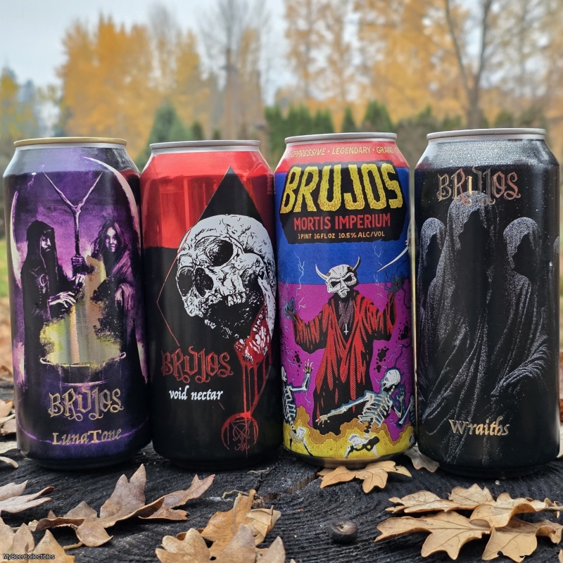 Brujos November Hazy 4-Pack: Void Nectar, Wraiths, LunaTone, Mortis Imperium