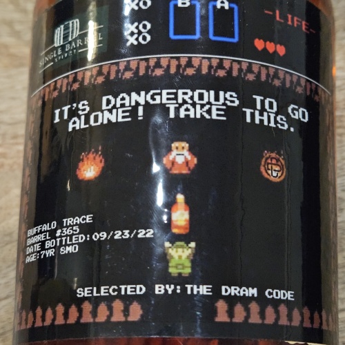 Buffalo Trace Store Pick - Zelda logo