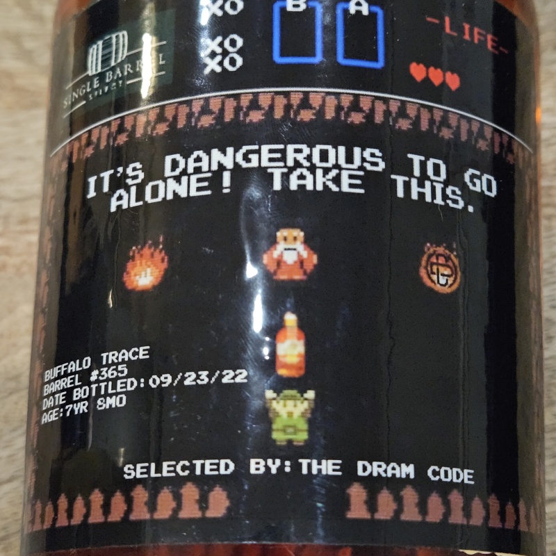 Buffalo Trace Store Pick - Zelda logo