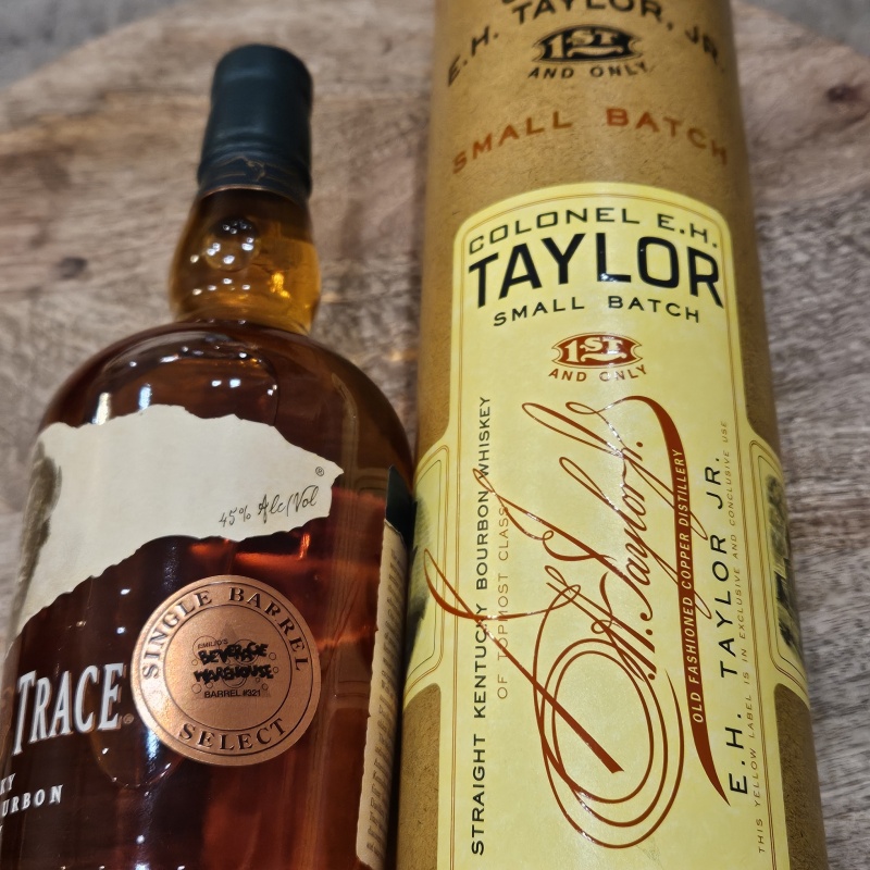 EH Taylor Small Batch + Buffalo Trace Single Barrel store pick