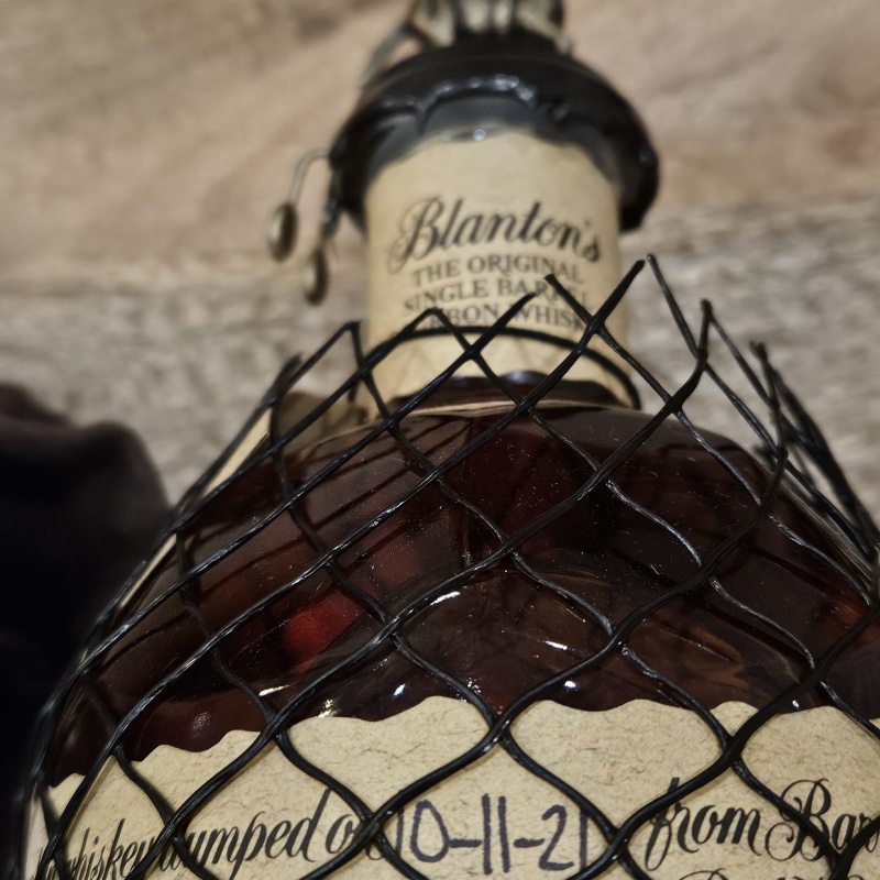 Blantons Box and bag included, Latter B
