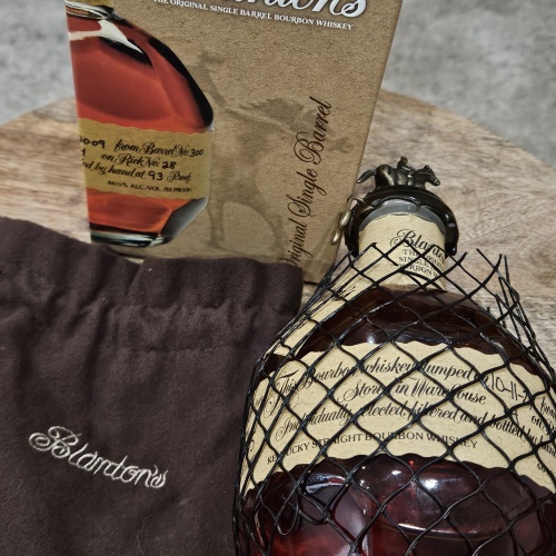 Blantons Box and bag included, Latter B