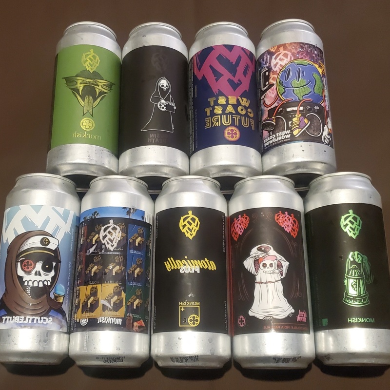 Monkish 9 cans