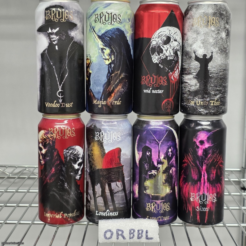 Brujos Holiday IPA-Pack: Voodoo Dust, Imperial Populus, Void Nectar, LunaTone, Mortis Imperium, Magia Verde, Loneliness, Wraiths