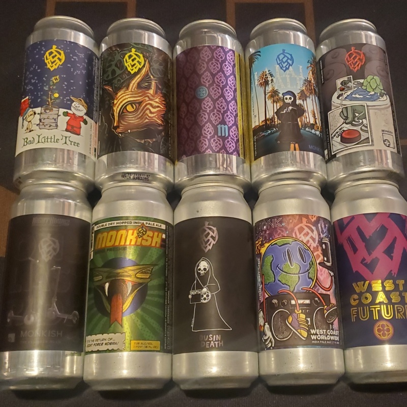 Monkish 10 cans