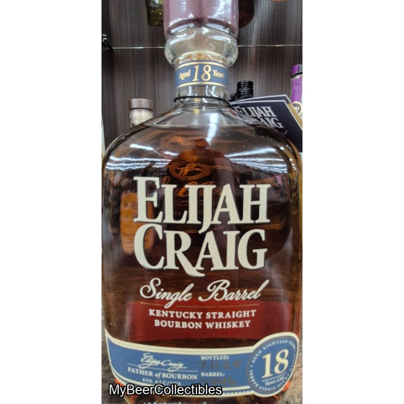 2025 Elijah Craig 18 year