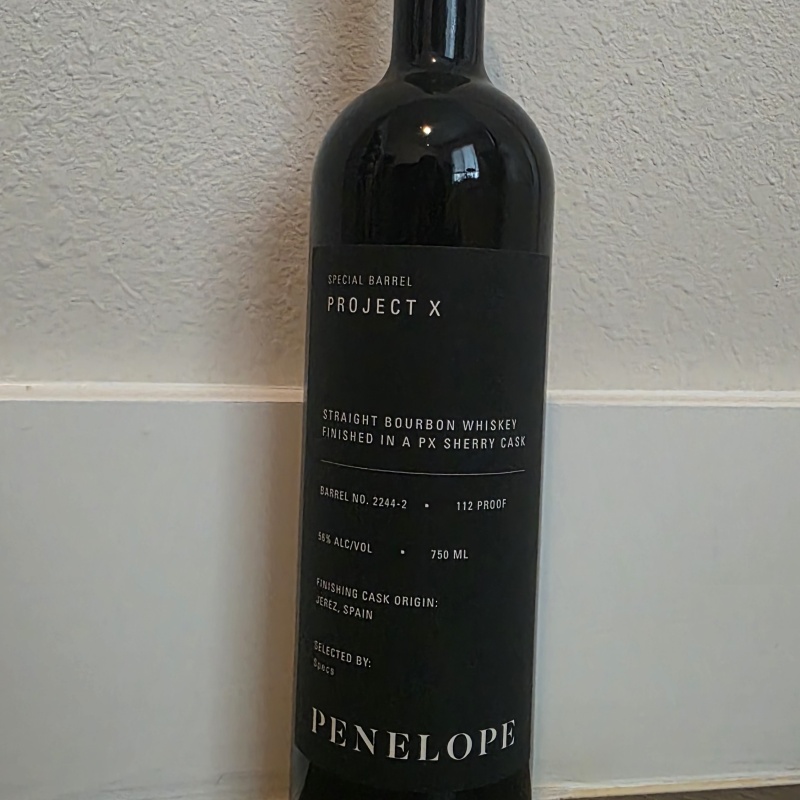 Penelope Project X PX Sherry Cask Finished (Specs pick)