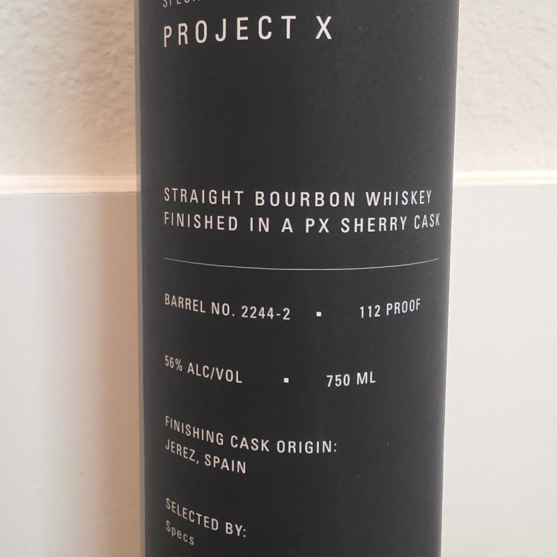 Penelope Project X PX Sherry Cask Finished (Specs pick)