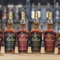3x WELLER ANTIQUE 107 & 2x WELLER SPECIAL RESERVE (NEW GOLD TOP!!!) + 1 BUFFALO TRACE