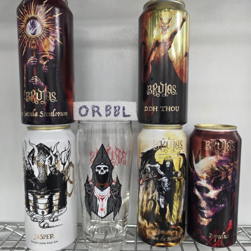 Brujos 5 IPA + Glass Pack: DDH Thou, From The Pinnacle, Populus, Jasper, In Secula Seculorum