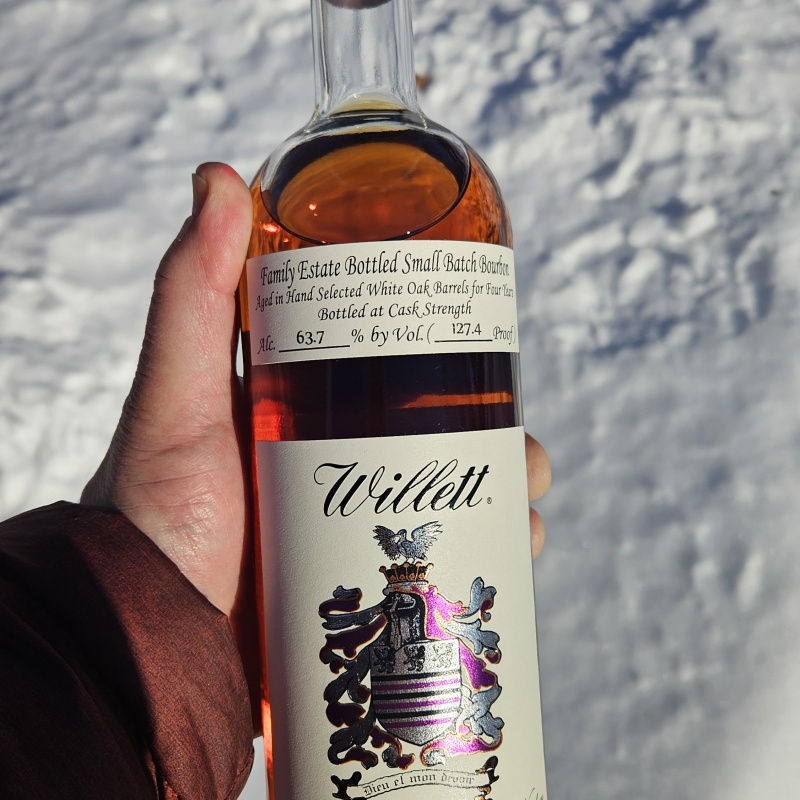 WIllet Family Estate Bourbon -- 4 Year -- 127.4 Proof
