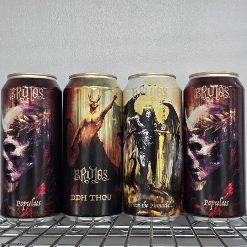 Brujos Feb 2026 4x IPA Pack: DDH Thou, From The Pinnacle, Populus