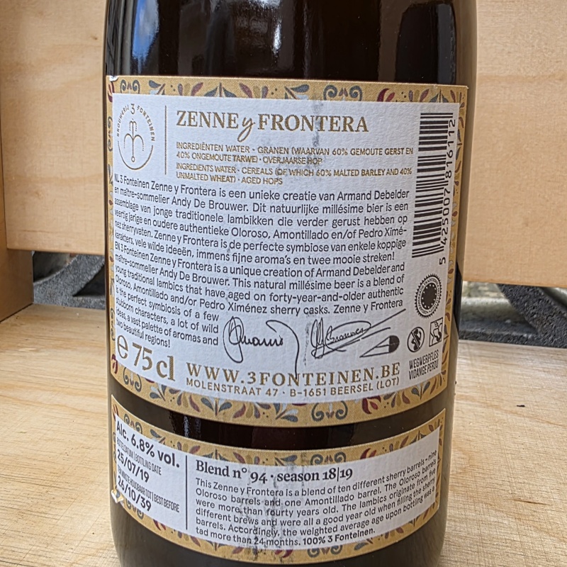 Zenne Y Frontera Blend 94 18/19 Season