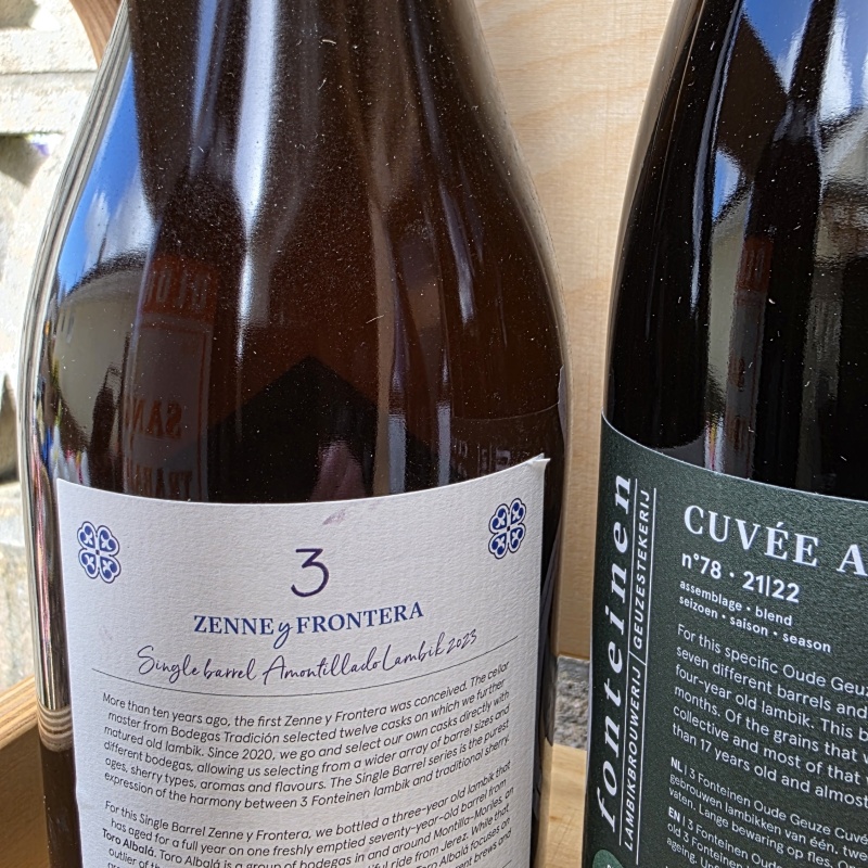 Zenne Y Frontera SIngle Barrel Pack complete 6 set Cellared correctly