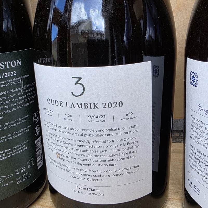 Zenne Y Frontera SIngle Barrel Pack complete 6 set Cellared correctly