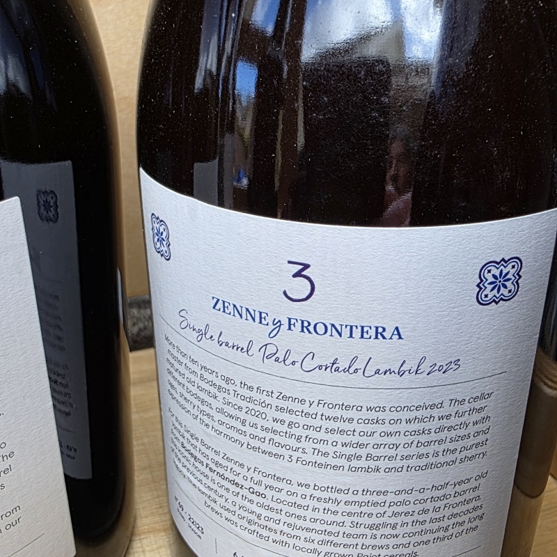 Zenne Y Frontera SIngle Barrel Pack complete 6 set Cellared correctly