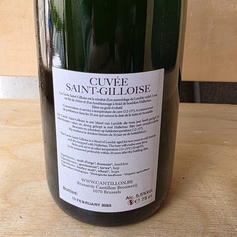 Cuvee Saint- Gilloise 2023