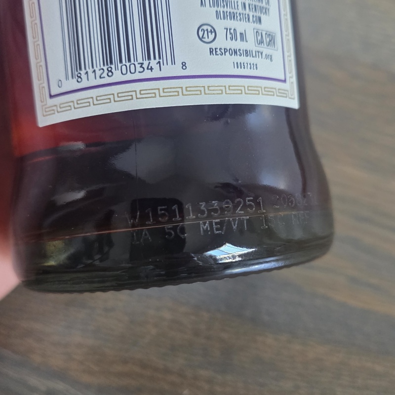 Old Forester 1924 10 Year Old Straight Bourbon