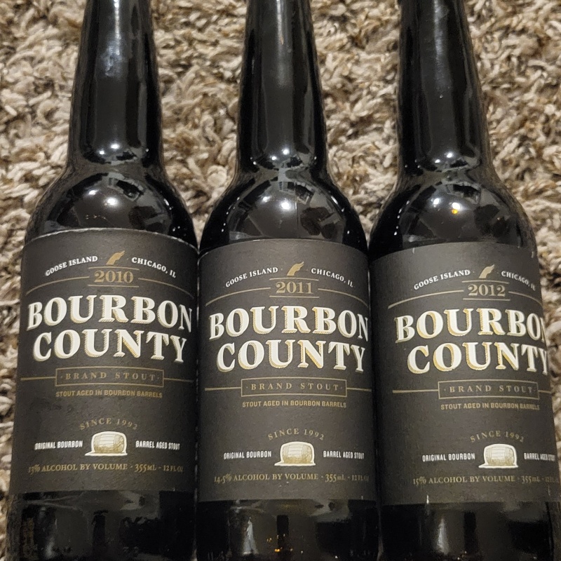 Goose Island - Bourbon County 2010, 2011, 2012